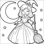 Free printable colouring pages of halloween to download and colour in.